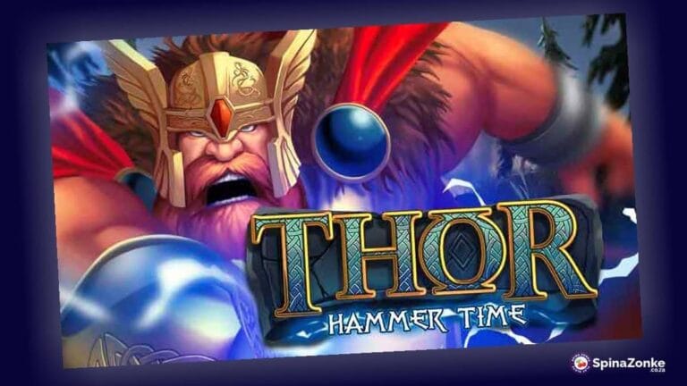Thor: Hammer Time slot game intro.
