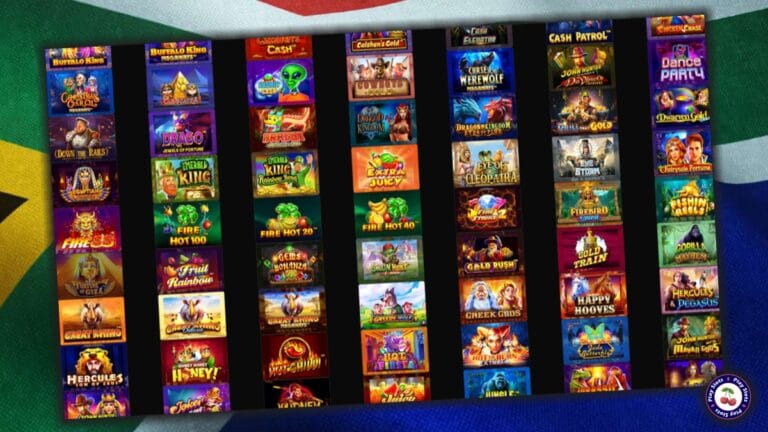 Image showing a grid of casino games