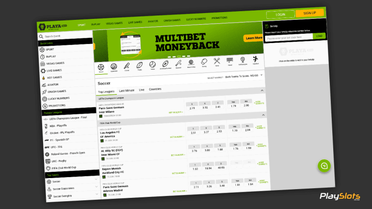 Playa Bets Sports Page