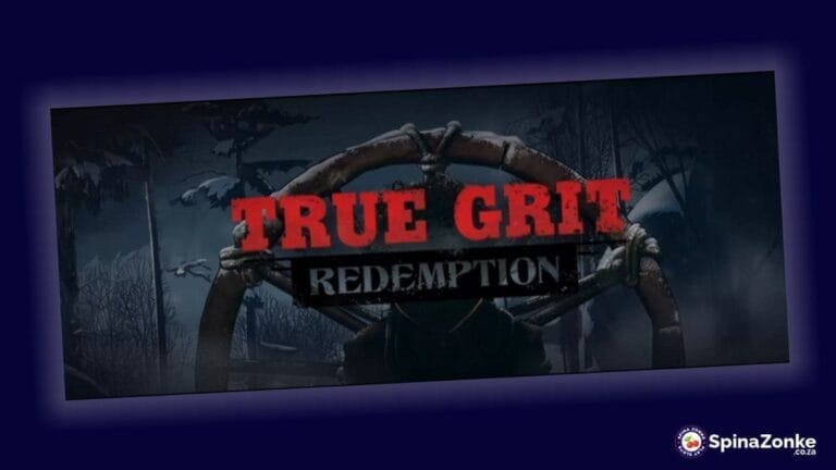 True Grit Redemption slot game intro image.