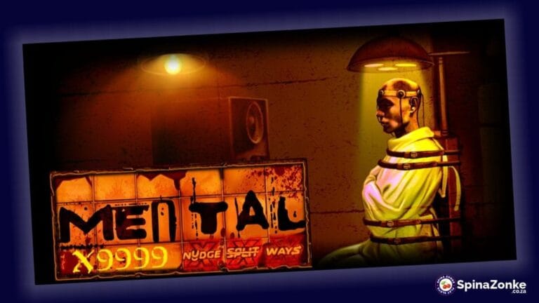 Mental slot game intro image.
