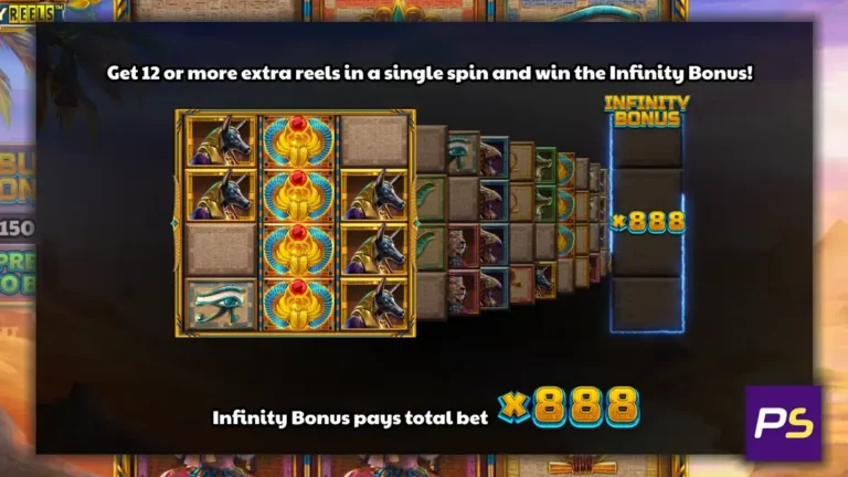Giza Infinity Reels Infinity Bonus image.