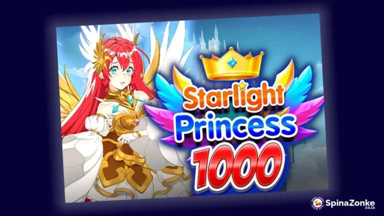 Starlight Princess 1000™ slot game intro image.