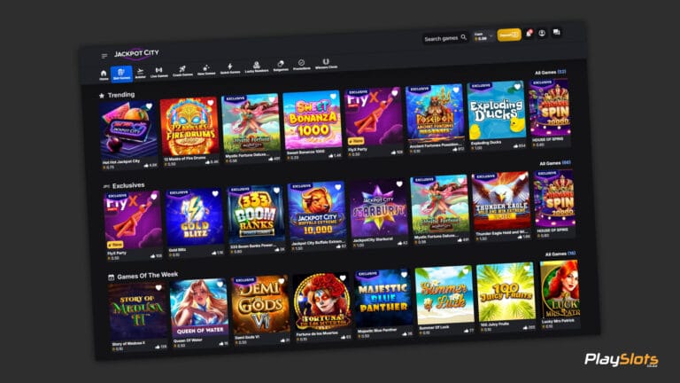 Jackpot City Slot Games