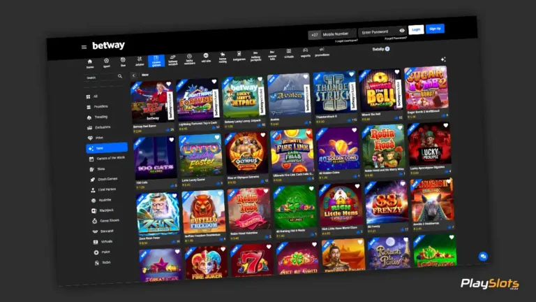 Betway SA New Games