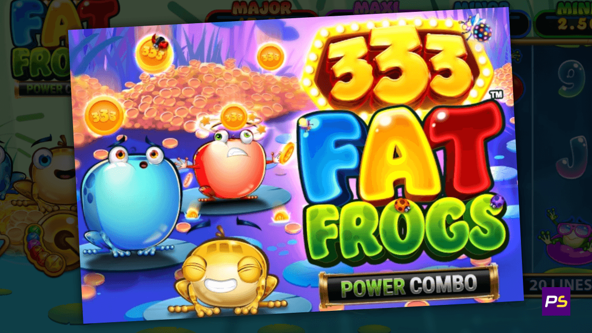 333 Fat Frogs Slot Game intro image
