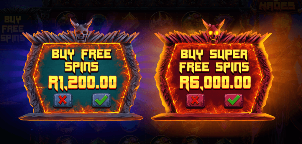 Gates of Hades Bonus Buy info