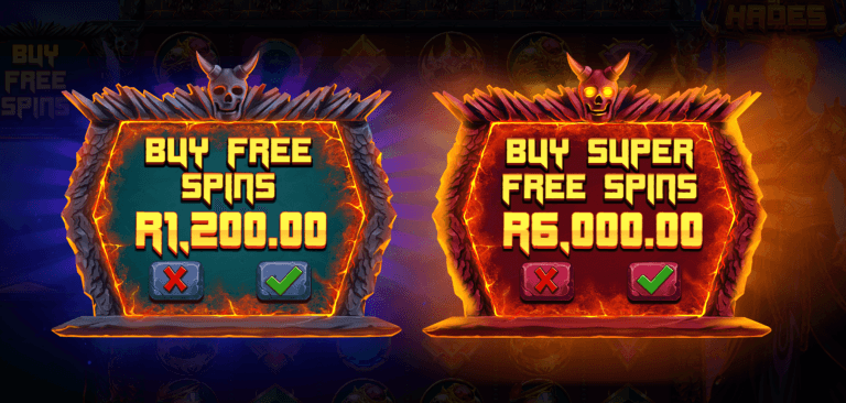 Gates of Hades Bonus Buy info