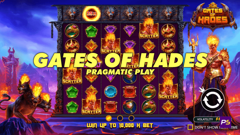 Gates of Hades slot game intro.