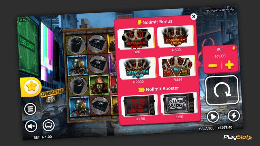 Apocalypse Nolimit Bonus