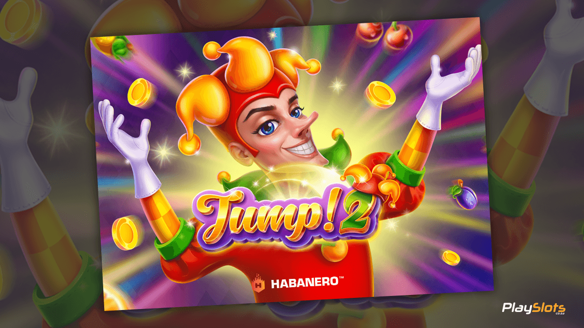 Jump! 2 Slot game intro image.
