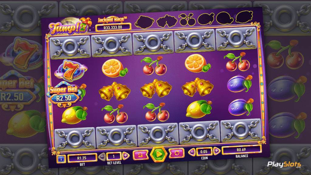Jump! 2 Slot Game Layout