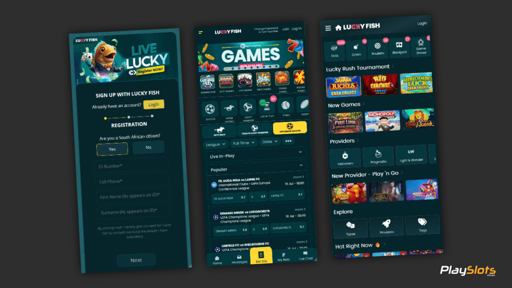 Lucky Fish Mobile