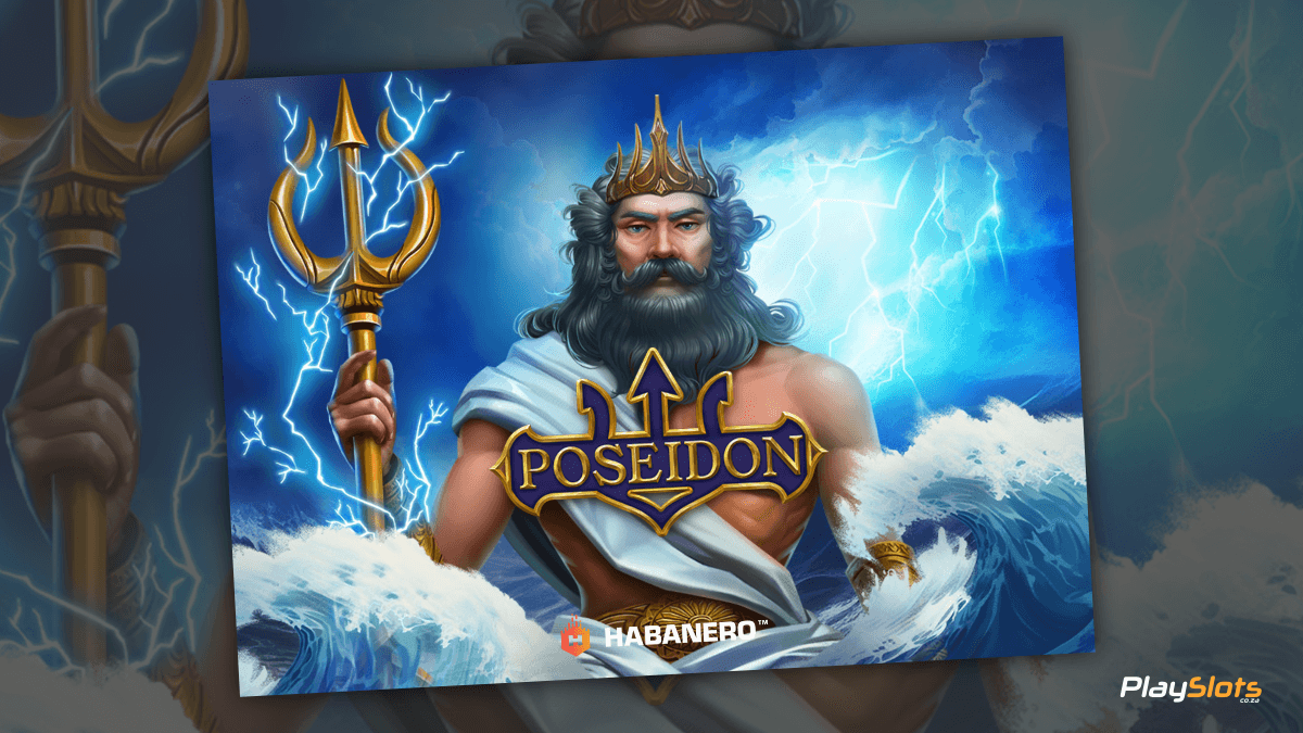 Poseidon Slot Game intro image.