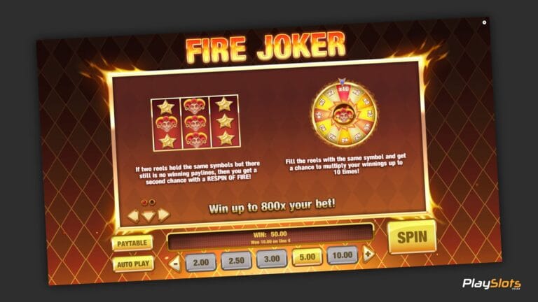 Fire Joker Respin