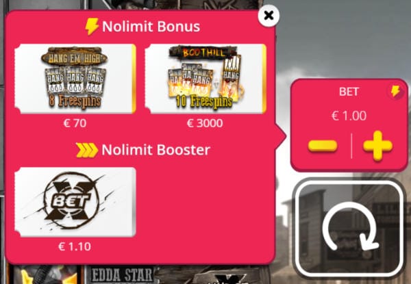 Tombstone R.I.P Bonus Buy Options