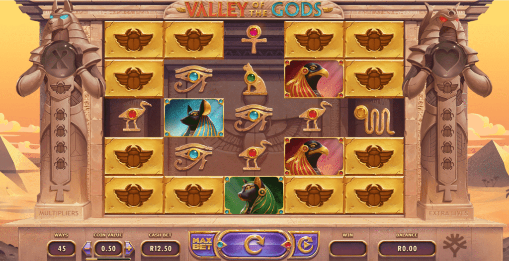 Valley of the Gods slot game