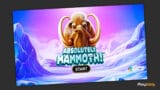 Absolutely Mammoth slot game intro image.