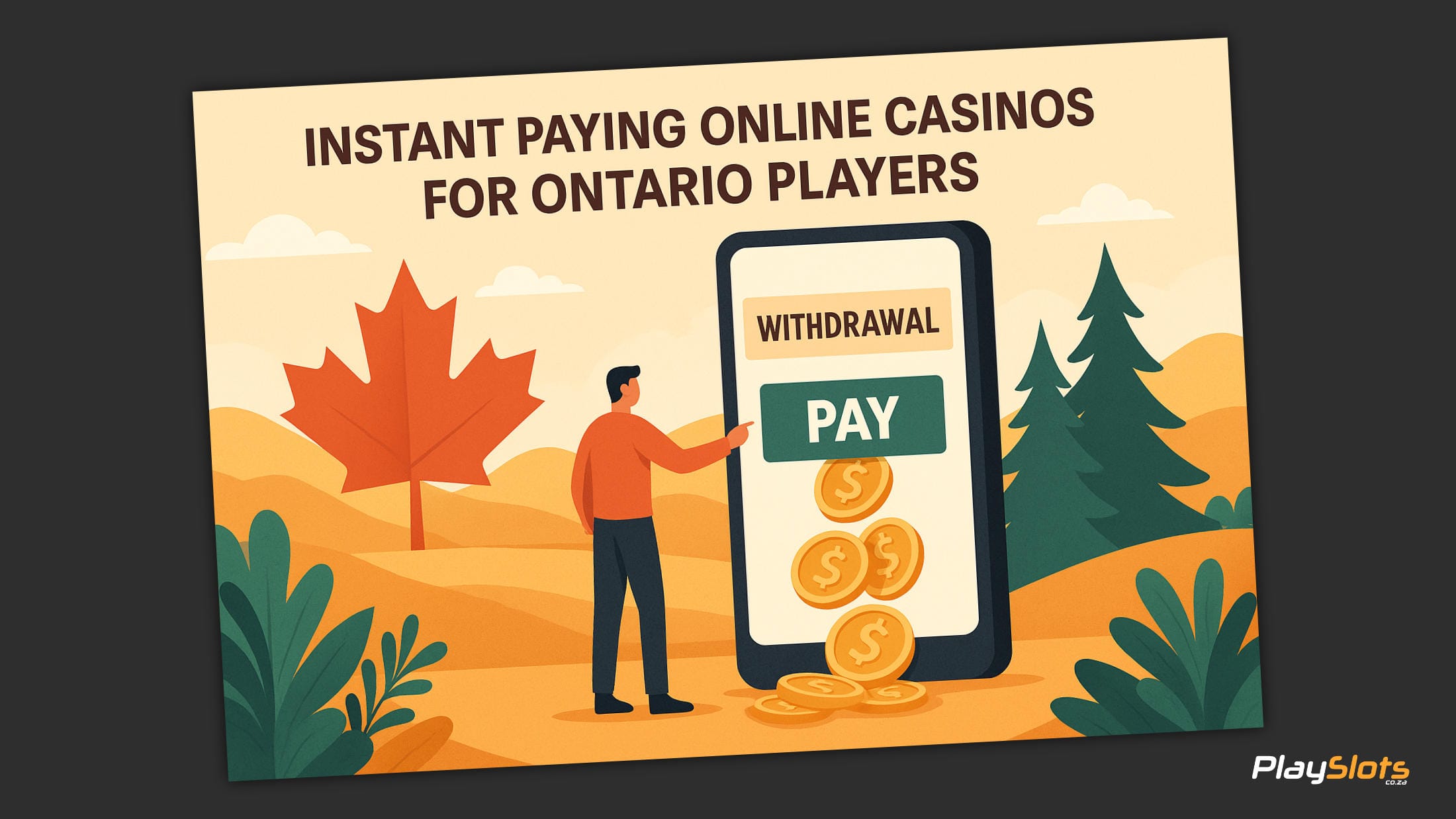 Instant Paying Casinos Ontario
