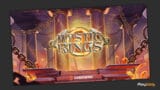 Mystic Rings slot game intro image.