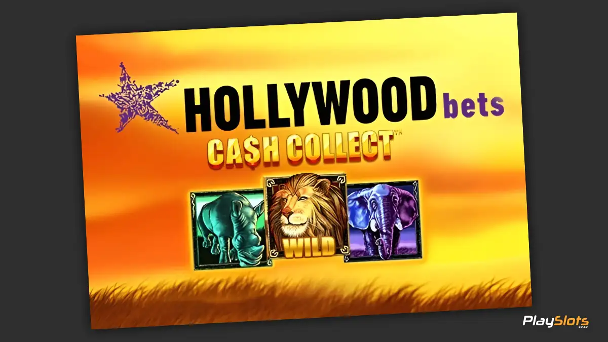 Hollywoodbets: Cash Collect™ intro image.